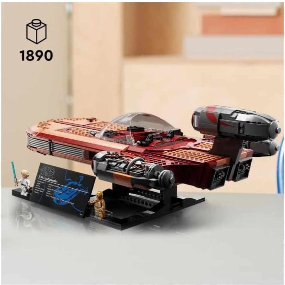 LEGO Star Wars X-34 Landspeeder Building Kit - Picture 2 of 5
